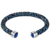 SWAROVSKI CRYSTALDUST CUFF BLUE,