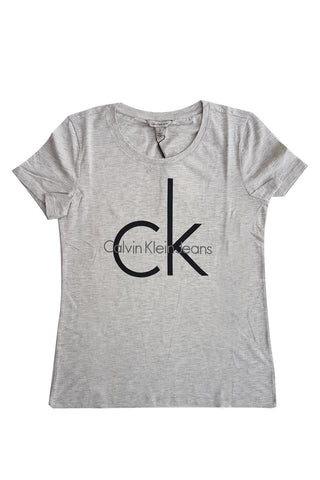 Calvin Klein Jeans Women's Burnout CK Logo Glitter Sweatshirt