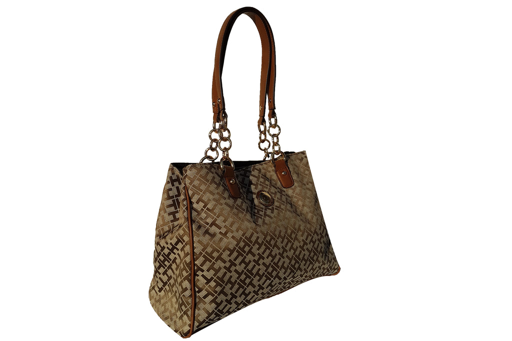 Tommy Hilfiger Monogram Jacquard Shopper