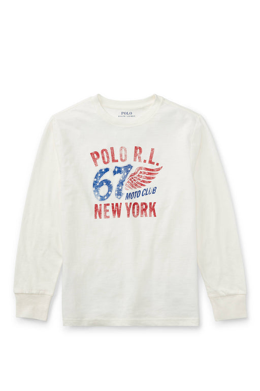 RL Childrenswear Cotton Jersey Graphic T-Shirt