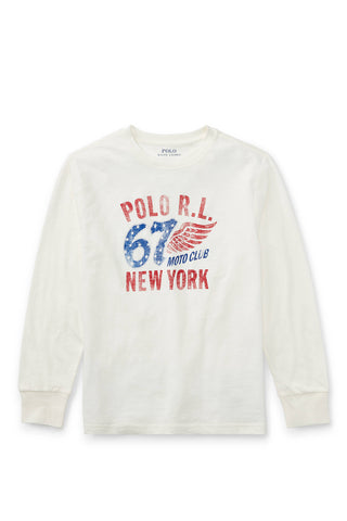 Polo Ralph Lauren Raincoat Bear Cotton T-Shirt