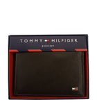 Tommy Hilfiger Leather Credit Card Wallet Passcase Brown TH