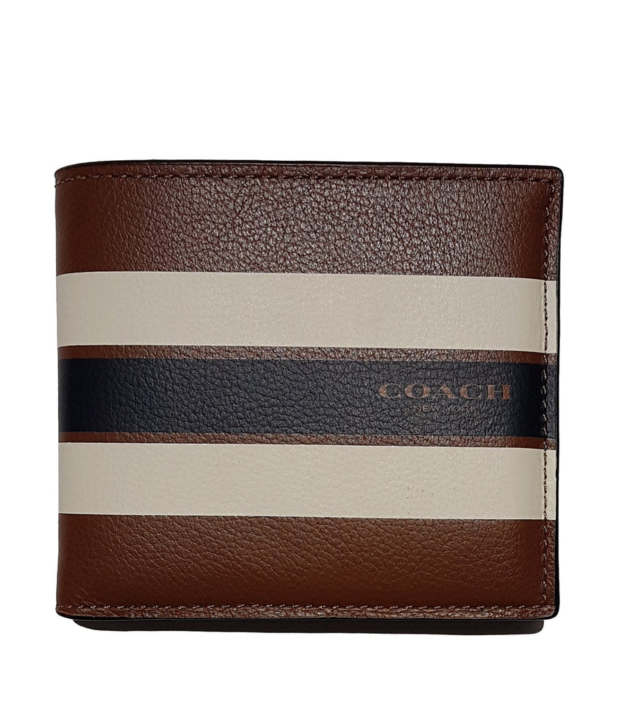 Coach Varsity Leather ID Wallet