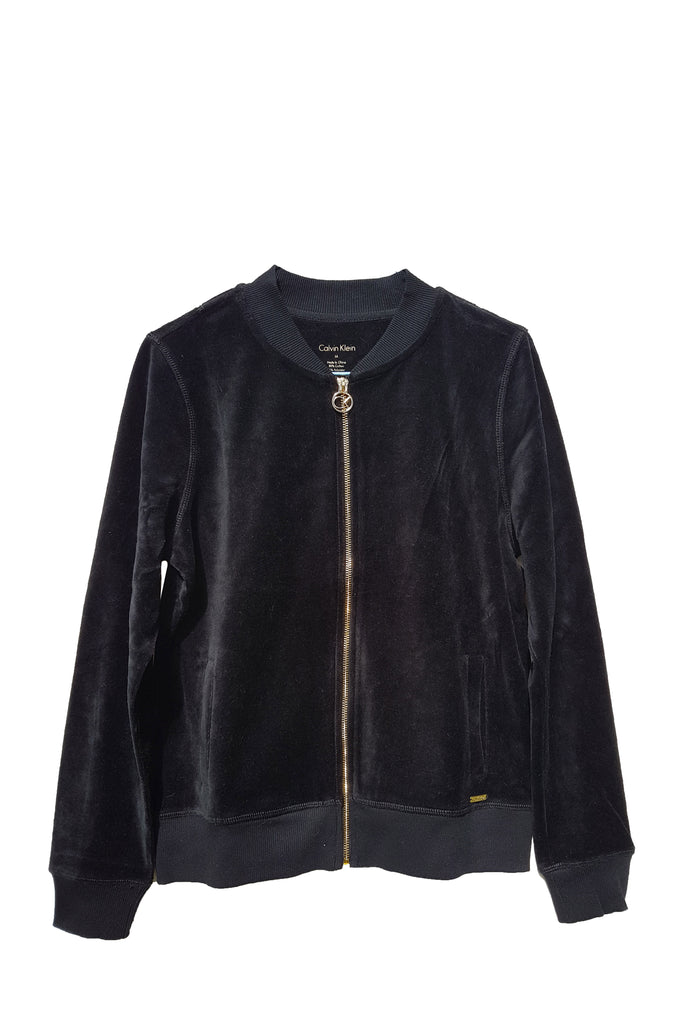 Calvin Klein Velour Jacket – PickyShopping