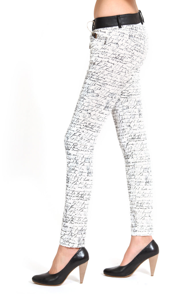 Patrizia Pepe Graphic Ink Pants